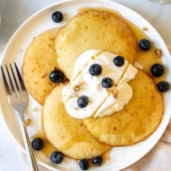 Air Fryer Pancakes - Recipe photo by getonmyplate