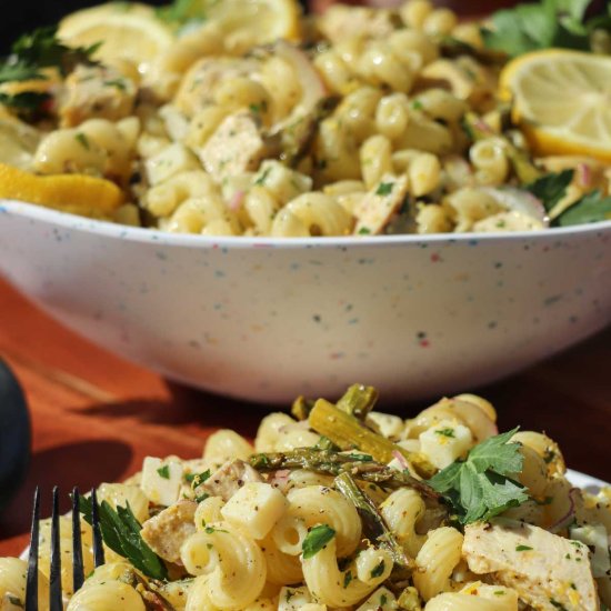 Lemon Pepper Pasta Salad - Recipe photo by cookingwithconks