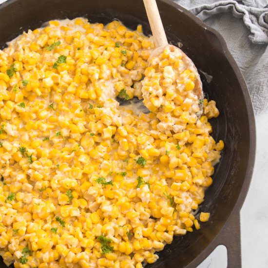 Honey Butter Skillet Corn - Recipe photo by sassychopsticks9