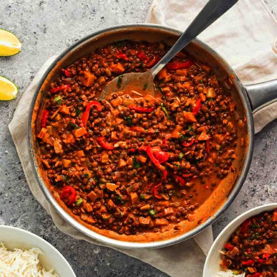 Easy Lentil Curry - Recipe photo by Absolute Foodie