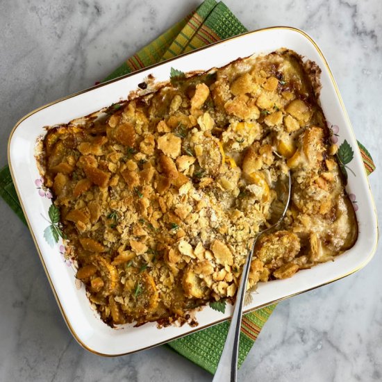 Summer Squash Casserole - Recipe photo by thebrookcook.wordpress.com