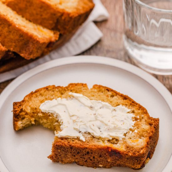 Southern Peach Bread - Recipe photo by The Cookin Chicks