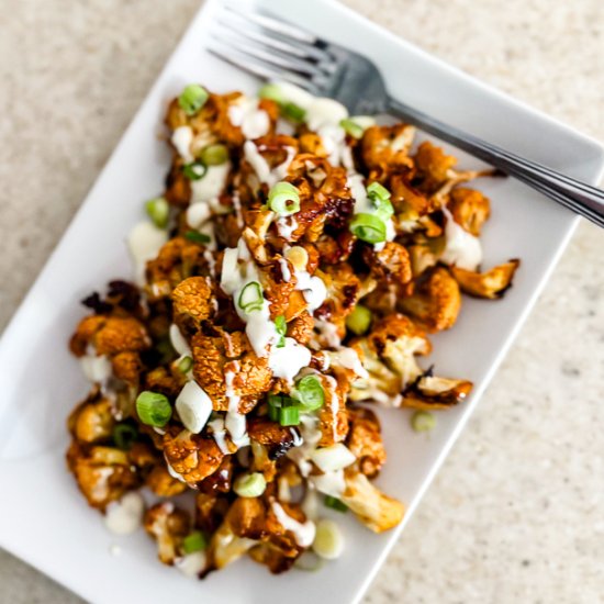 Roasted Cauliflower Bites - Recipe photo by Lisa G Cooks