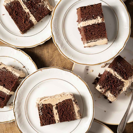 Gluten-Free Mocha Cake - Recipe photo by peelwithzeal