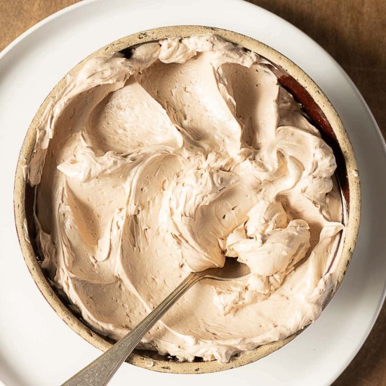 Homemade Mocha Frosting - Recipe photo by peelwithzeal