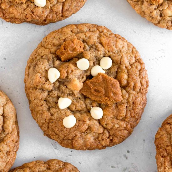 Biscoff Oat Cookies - Recipe photo by simplynutfree