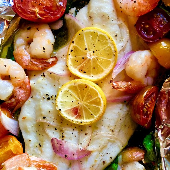 Grilled Flounder - Recipe photo by Woman And The Whisk