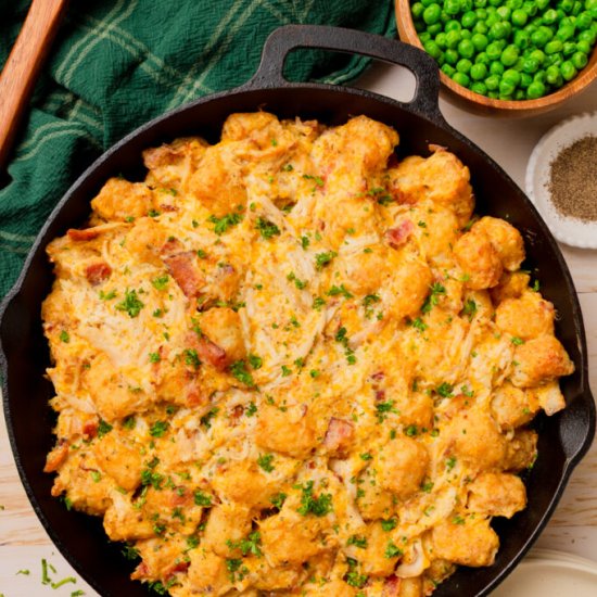 Chicken Tater Tot Casserole - Recipe photo by The Cookin Chicks
