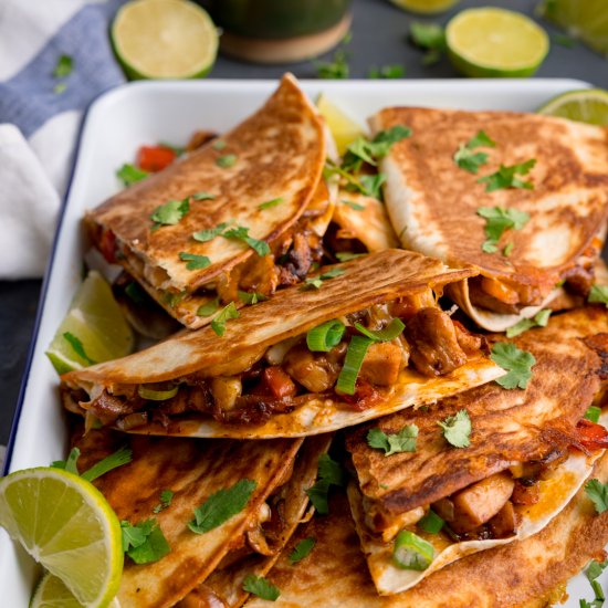 Chicken Quesadilla - Recipe photo by KitchenSanctuary