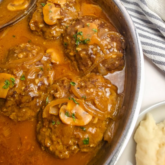 Hamburger Steak - Recipe photo by simply scratch made