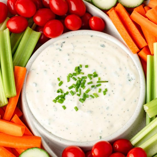 Hidden Valley Ranch Dip Recipe - Recipe photo by LittleChefWithin