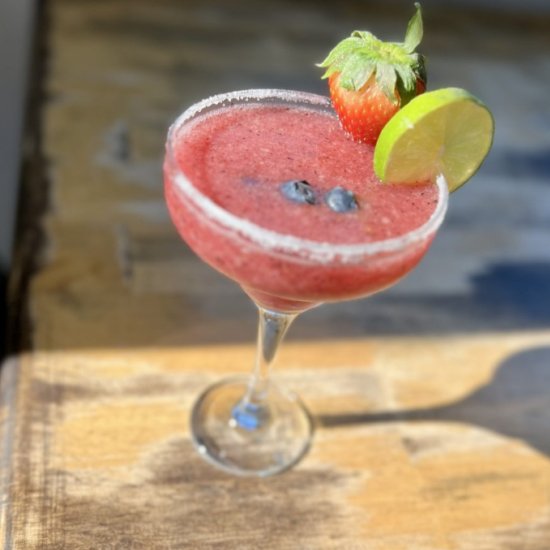 Berry Margarita - Recipe photo by thewholesomespoon