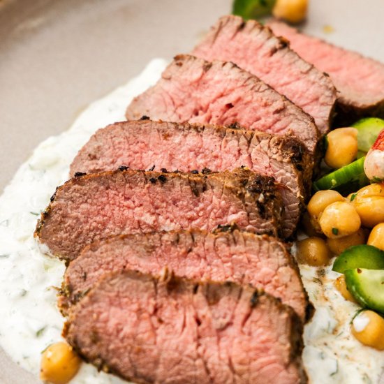 Marinated Lamb Backstrap - Recipe photo by itsnotcomplicatedrecipes
