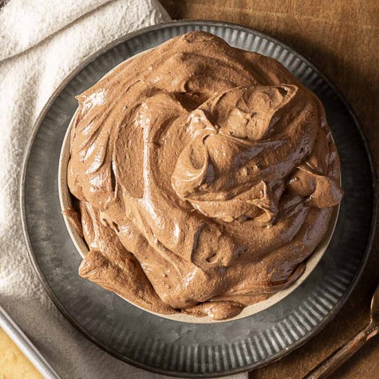 Dairy Free Chocolate Frosting - Recipe photo by peelwithzeal