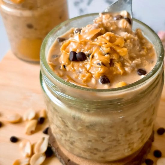 Easy Overnight Oats with Water - Recipe photo by TheButteryFairytale