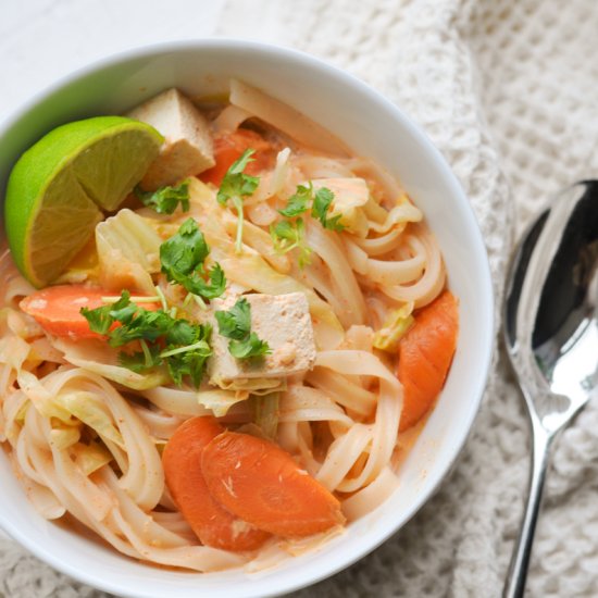 Red Curry Noodles - Recipe photo by bowlofyum
