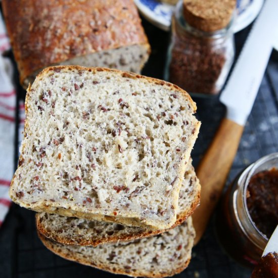 Easy Flaxseed Sourdough Loaf - Recipe photo by Taste of Home
