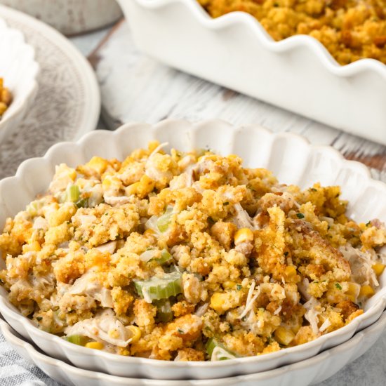 Chicken and Stuffing Casserole - Recipe photo by LittleChefWithin