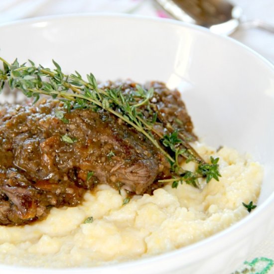 Braised Short Ribs - Recipe photo by southern food and fun