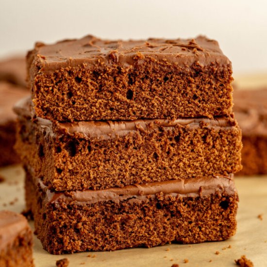 Lunch Lady Brownies - Recipe photo by The Cookin Chicks