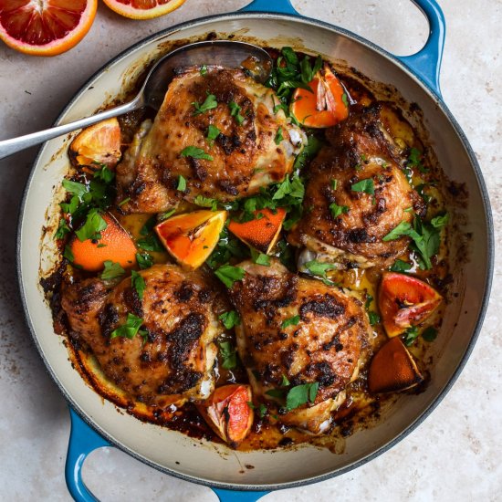 Blood Orange Chicken - Recipe photo by missrachelphipps