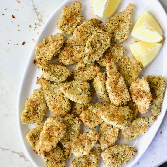 Crispy Parmesan Artichoke Hearts - Recipe photo by fromachefskitchen