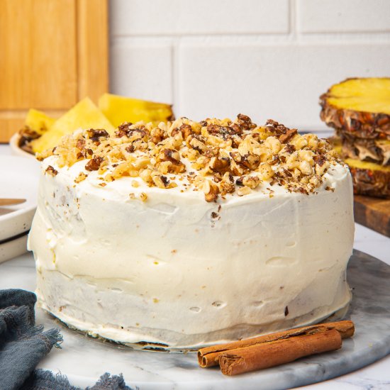 Carrot Pineapple & Coconut Cake - Recipe photo by IrenaMacri