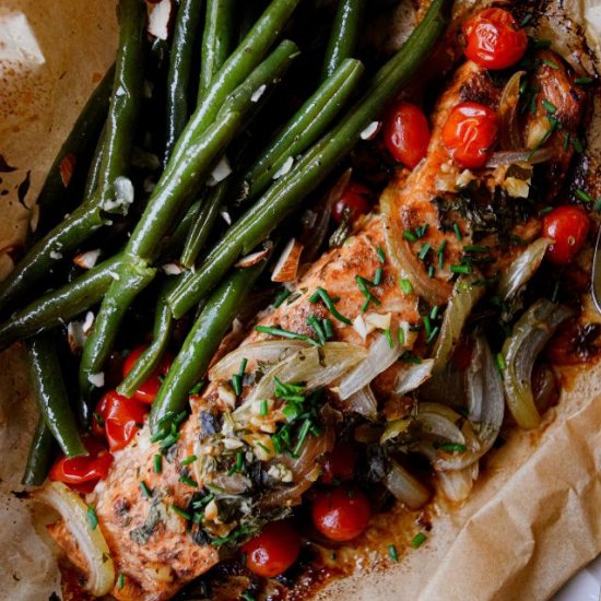 Salmon en Papillote - Recipe photo by LivingtheGourmet
