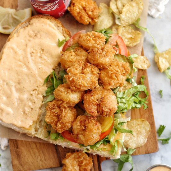Cajun Shrimp Po'Boy - Recipe photo by Ereese