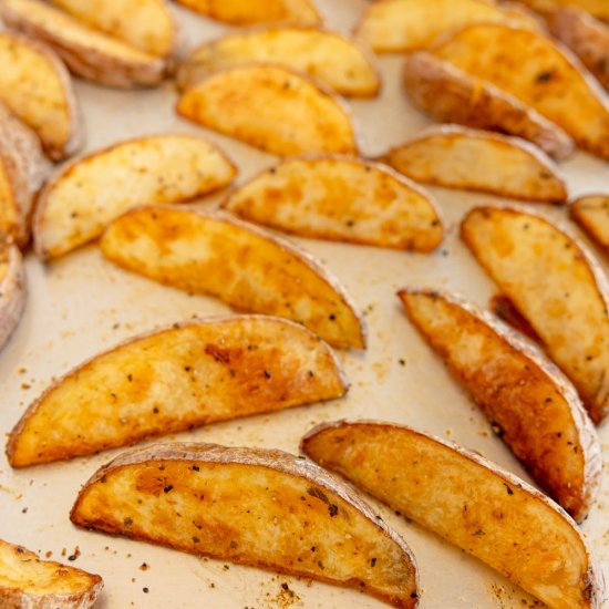 Homemade Potato Wedges - Recipe photo by KyleeCooks