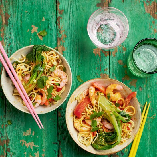 Slow Cooker Prawn Noodles - Recipe photo by AirfryerUK