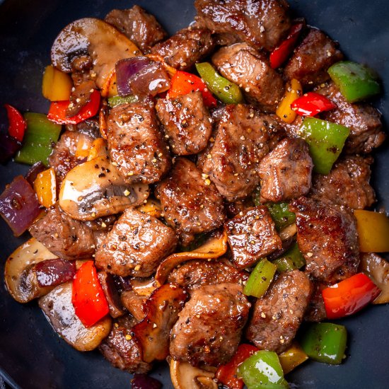 Steak Bites Recipe - Recipe photo by cookingwithlei