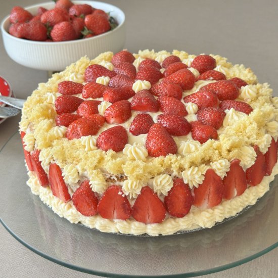 Strawberry Cake - Recipe photo by Osharak