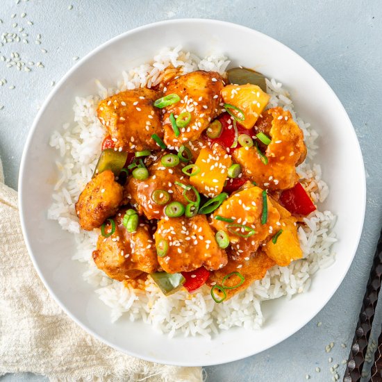 Sweet and Sour Chicken - Recipe photo by eightforestlane