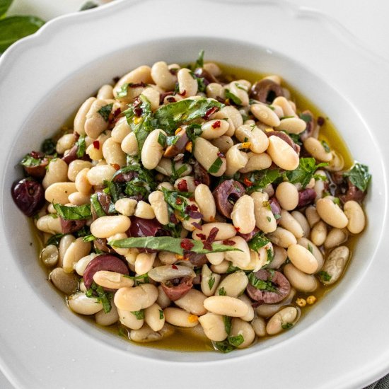 Marinated White Beans - Recipe photo by itsnotcomplicatedrecipes