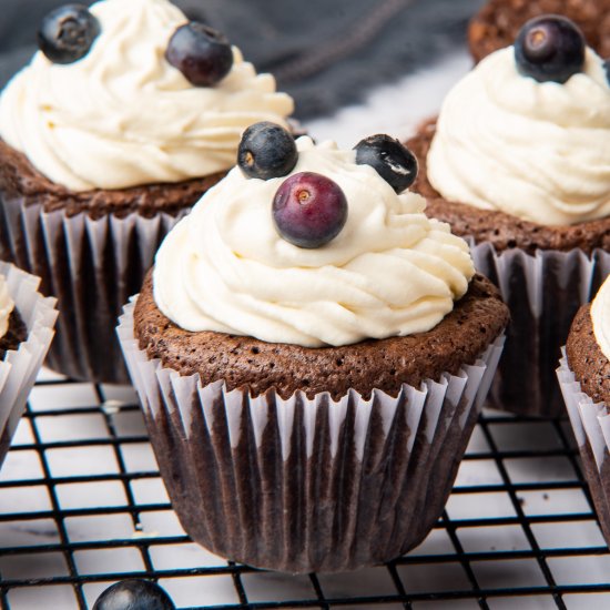 Flourless Chocolate Cupcakes - Recipe photo by IrenaMacri