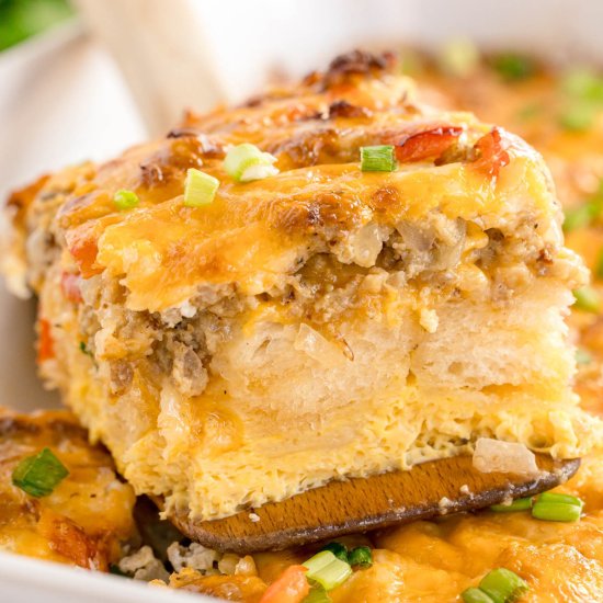 Biscuit Breakfast Bake Recipe - Recipe photo by KyleeCooks