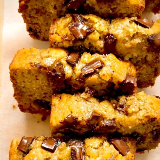 Chocolate Chunk Banana Bread Recipe - Recipe photo by TheButteryFairytale