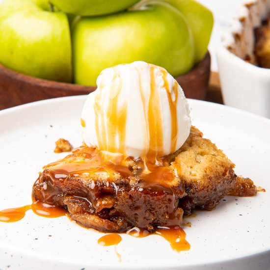 Caramel Apple Cobbler - Recipe photo by IrenaMacri