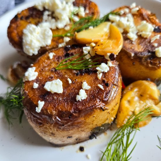 Garlic Herb Fondants - Recipe photo by the_happy_veg
