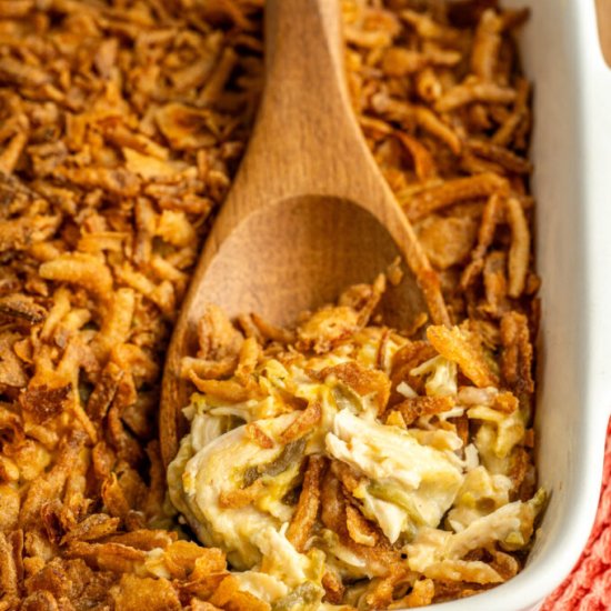 French Onion Chicken Casserole - Recipe photo by The Cookin Chicks