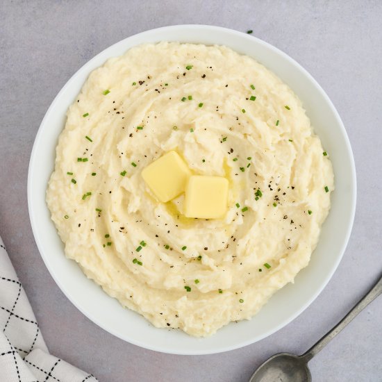 Quick Weeknight Mashed Potatoes - Recipe photo by southern food and fun
