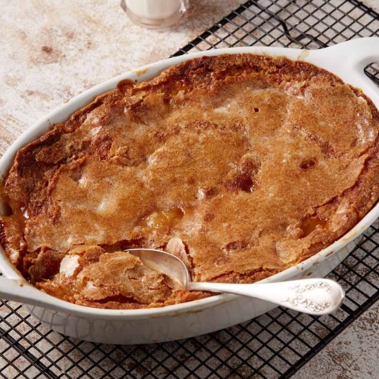 Southern Peach Cobbler with Crackly - Recipe photo by Barbara Curry