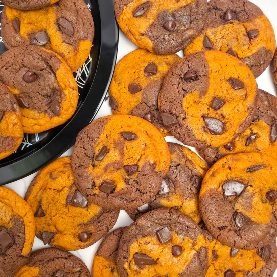 Halloween Marble Cookies - Recipe photo by simply scratch made