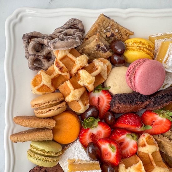 How to Make a Dessert Board - Recipe photo by NextLevelBaker