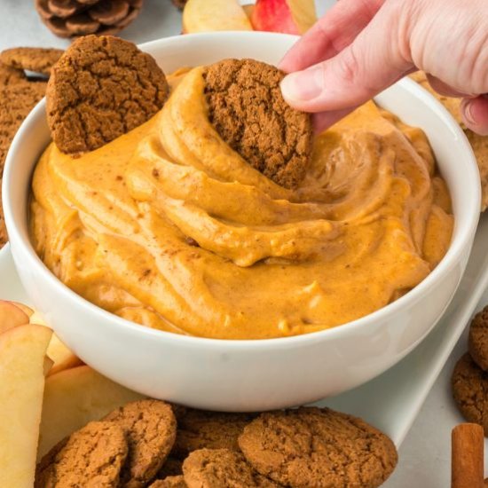 Cream Cheese Pumpkin Dip - Recipe photo by Blues Best Life