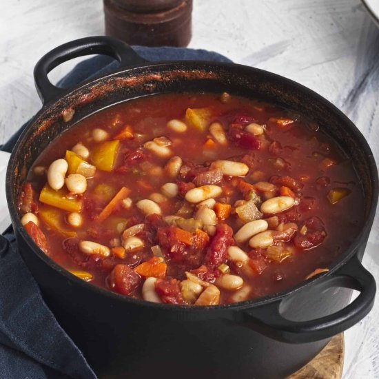Tomato and White Bean Soup - Recipe photo by ImmigrantsTable