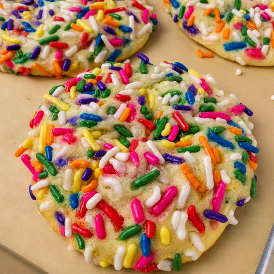 Birthday Cake Cookies - Recipe photo by simply scratch made