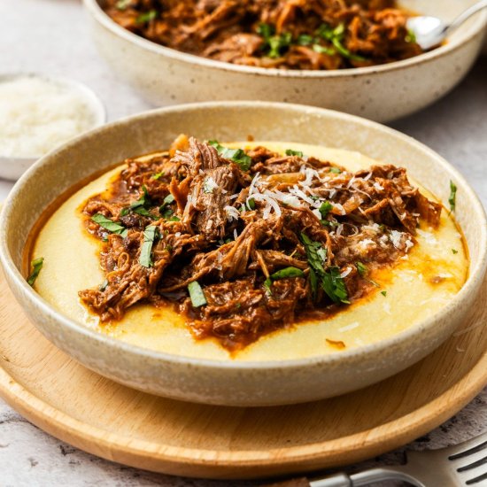 Mediterranean Pulled Beef - Recipe photo by itsnotcomplicatedrecipes