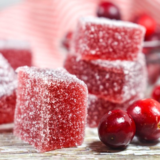 Cranberry Jelly Candy - Recipe photo by bastecutfold